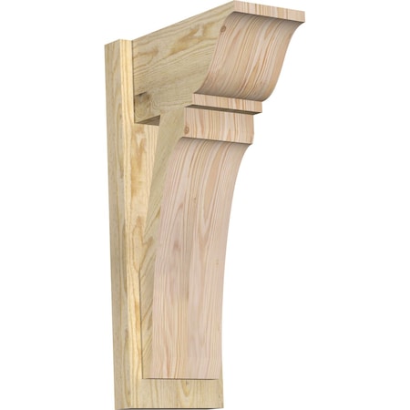 Ekena Millwork Legacy Traditional Rough Sawn Outlooker, Douglas Fir, 8"W x 14"D x 26"H OUT08X14X26LEC01RDF